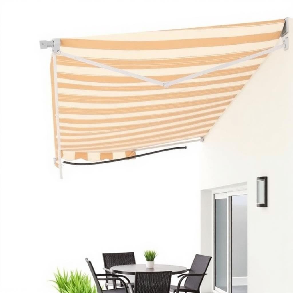 Retractable awning product